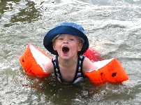 flacher Sandstrand f�r Kinder
