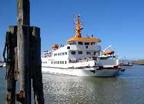 Langeoog-Fhre ab Hafen Bensersiel